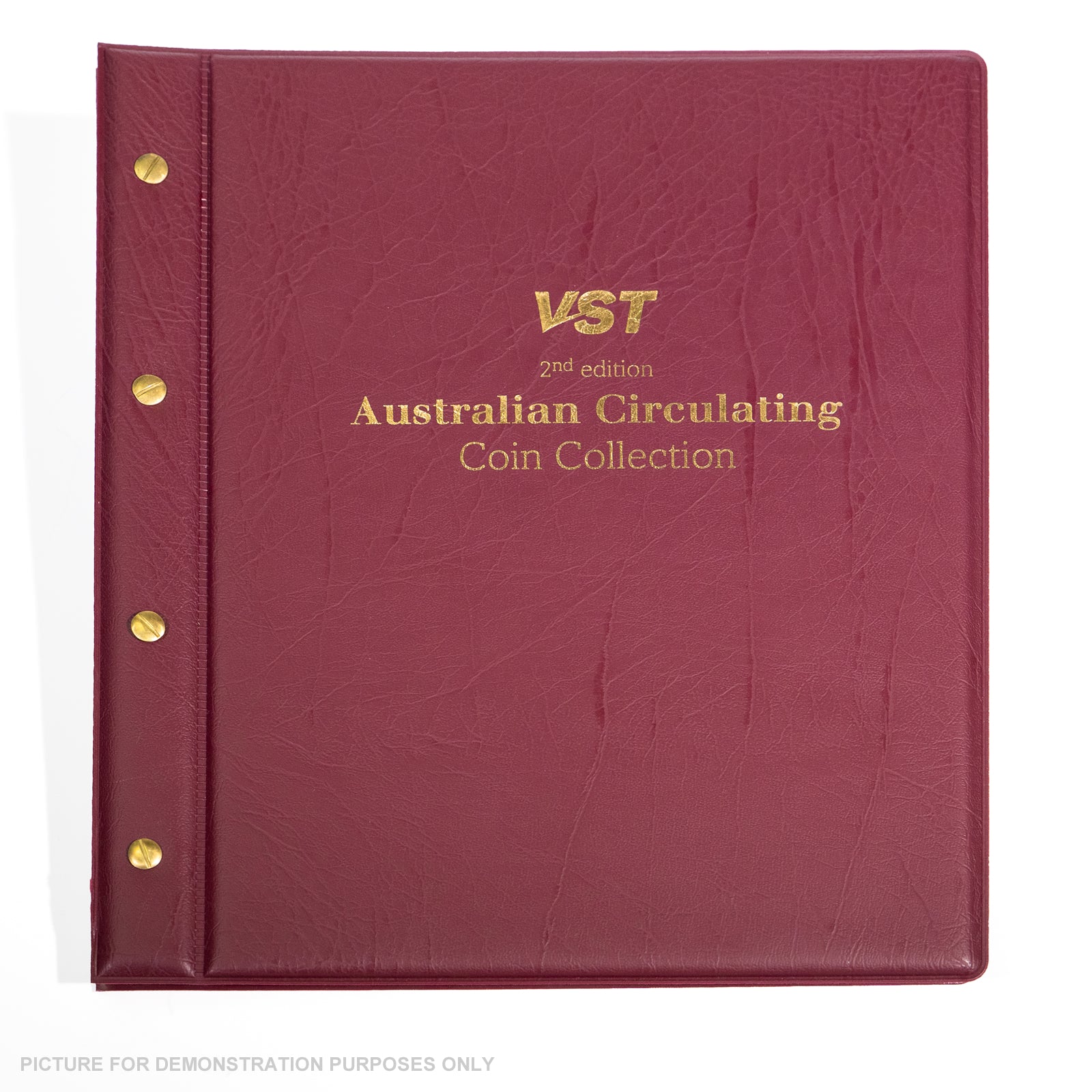 VST 2nd Edition (NEW Design) Burgundy Australian Circulated Decimal Coin Album (2024-2025)